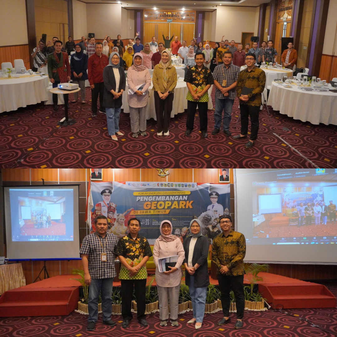 Forum Sinergitas dan Harmonisasi Pengembangan Geopark di Jawa Timur